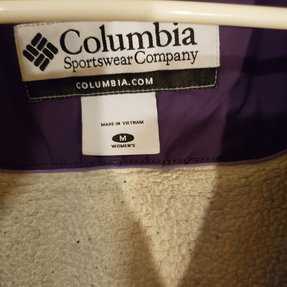 Columbia purple jacket Womens size Medium - Picture 4 of 6